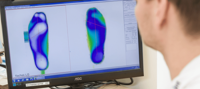Fußdruckanalyse - careactiv Einlagen by Carepoint